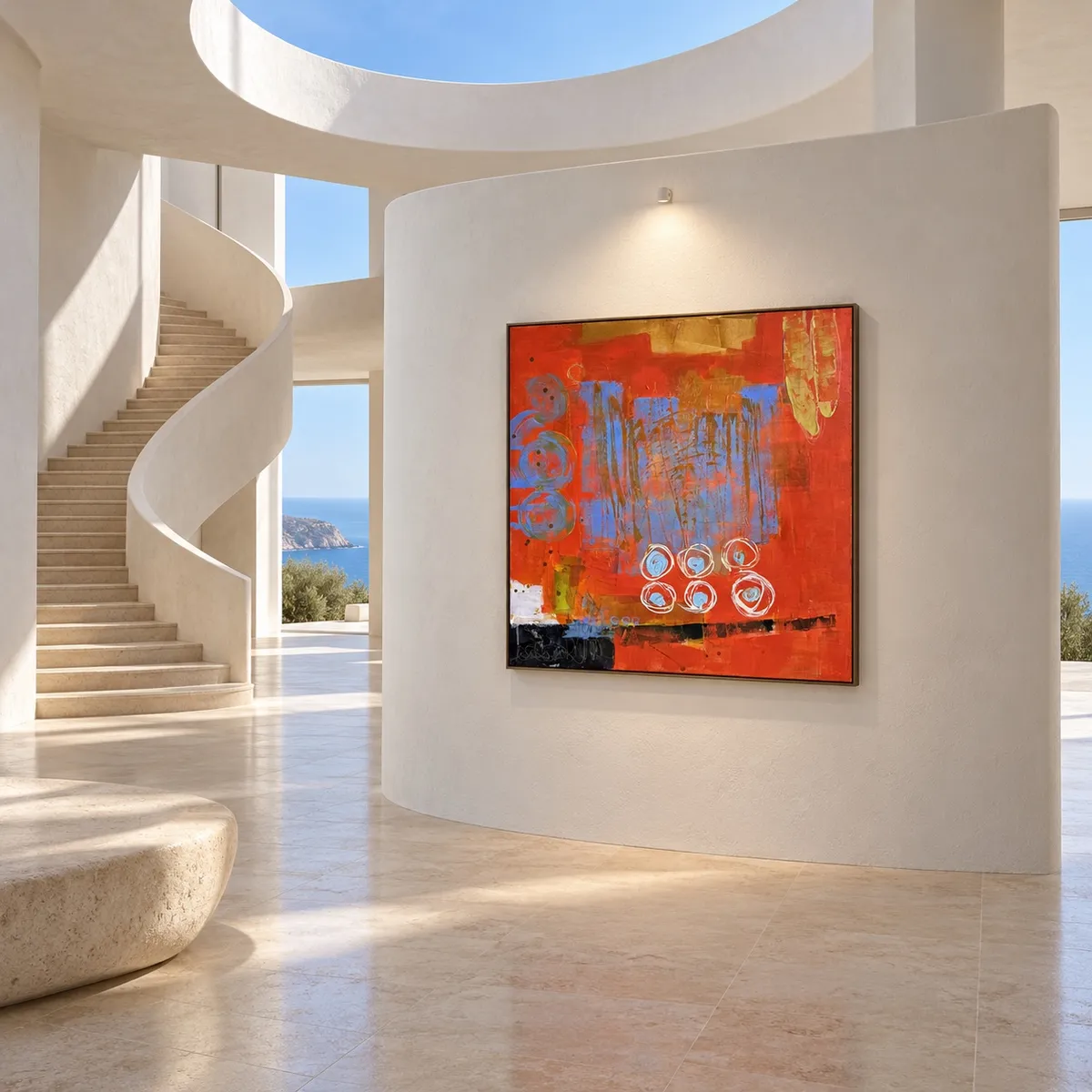 Inmersión IV shown in an interior space